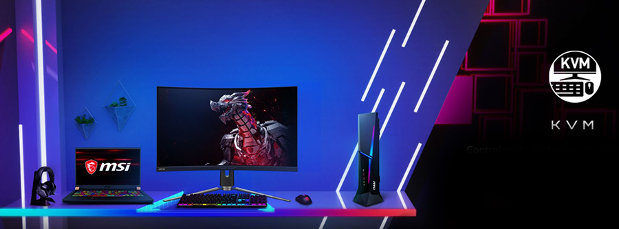 MSI MPG Artymis 323CQR 31.5 inç Gaming Monitör – KVM