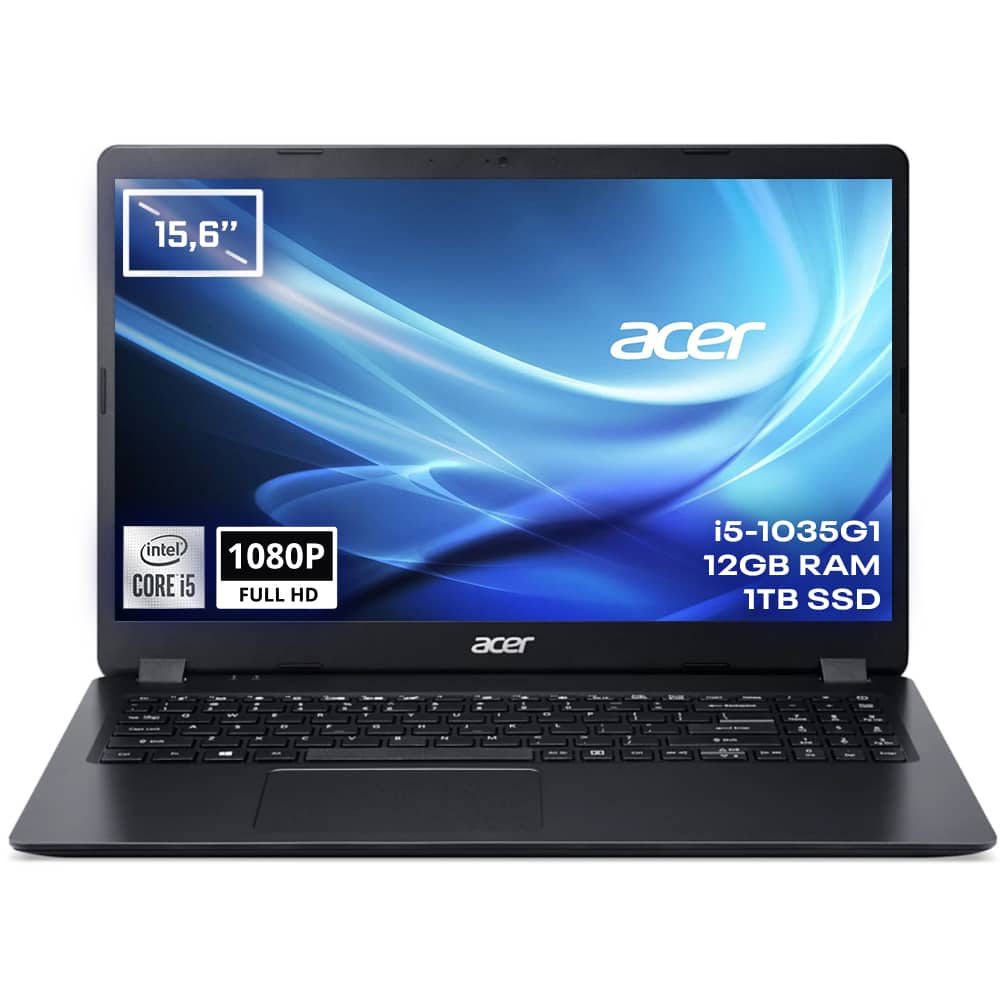 Acer Extensa 15 Ex215 52 531x Intel Core I5 1035g1 12gb 1tb Ssd 15 6 Inc Full Hd Freedos Notebook Nx Eg8ey 002y