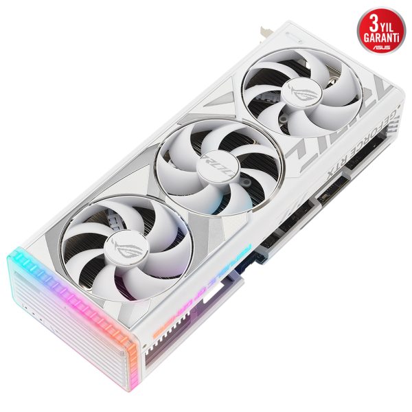Asus Rog Strix Geforce Rtx 4080 16gb Gddr6x 256 Bit Beyaz Dlss 3 Ekran Karti Y3