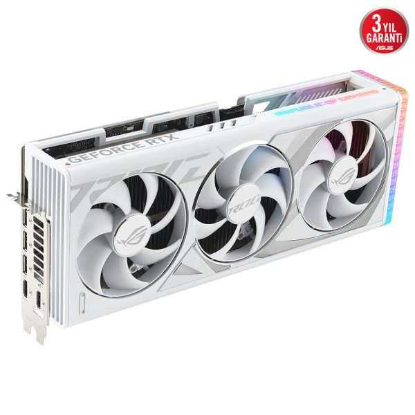 Asus Rog Strix Geforce Rtx 4080 16gb Gddr6x 256 Bit Beyaz Dlss 3 Ekran Karti Y8