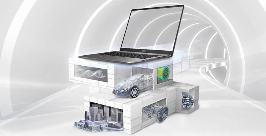 MSI Creator Pro Z16HX STUDIO B13VJTO-054TR Laptop – görsel 2