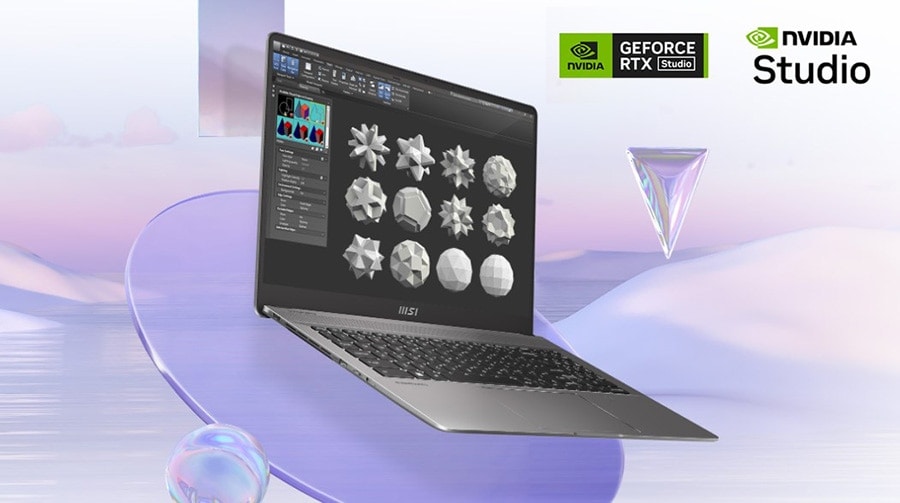 MSI Creator Z16HX Studio B13VGTO-044TR i9-13950HX Laptop – Fikirlerinize hız kazandırın - NVIDIA Studio