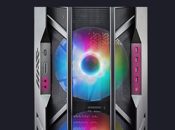 Cooler Master CM HAF700 ARGB Gri Kasa a4