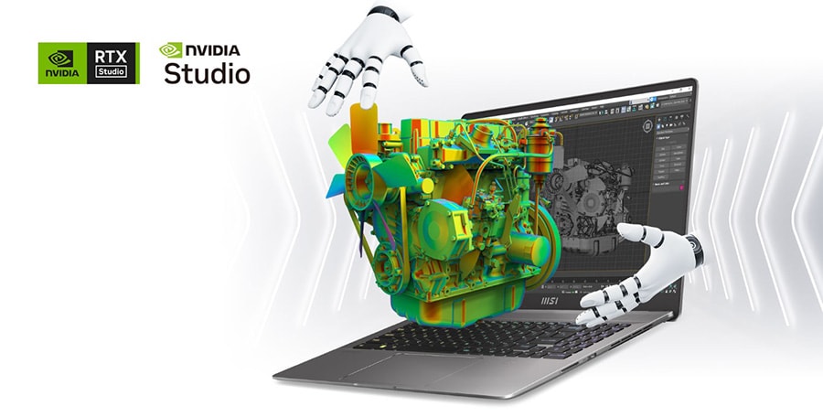 MSI Creator Pro Z16HX STUDIO B13VJTO-054TR Laptop – Fikirlerinize hız kazandırın - by NVIDIA Studio