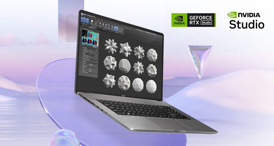 MSI Creator Z17HX Studio A13VGT-036TR Laptop – Fikirlerinize hız kazandırın - NVIDIA Studio