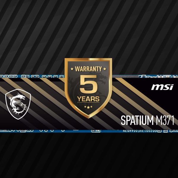 MSI Spatium M371 500GB SSD – MSI CENTER & ACTIPHY DATA CARE