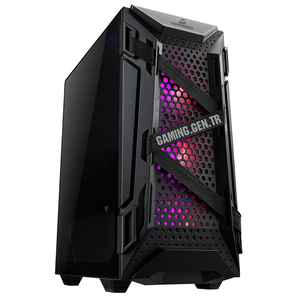 Asus Tuf Gaming Gt301 Gaminggentr Edition Rgb Temperli Cam Usb 3 2 Mid Tower Kasa