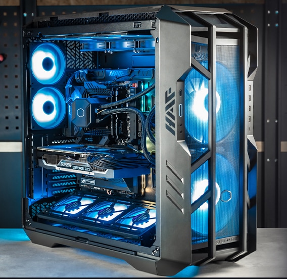 Cooler Master CM HAF700 ARGB Gri Kasa a1
