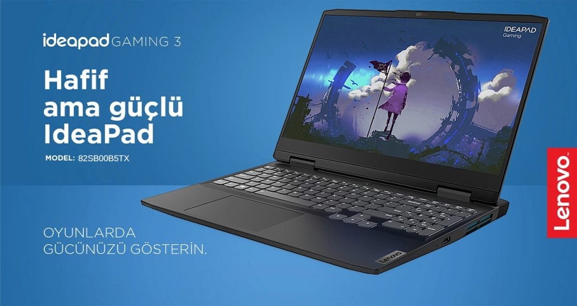Lenovo Ideapad 15ARH7 82SB00B5TX Gaming Laptop – görsel 1