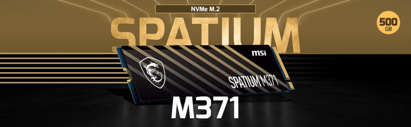 MSI Spatium M371 500GB SSD – görsel 1
