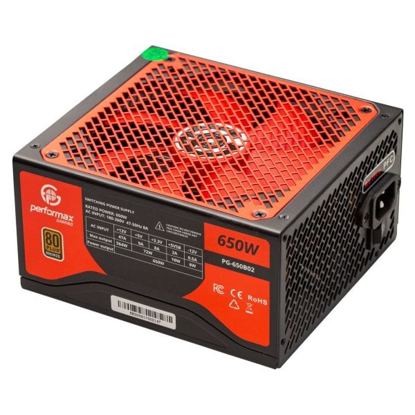Performax Gaming Pg 650b02 650w 80 Bronze Guc Kaynagi 1