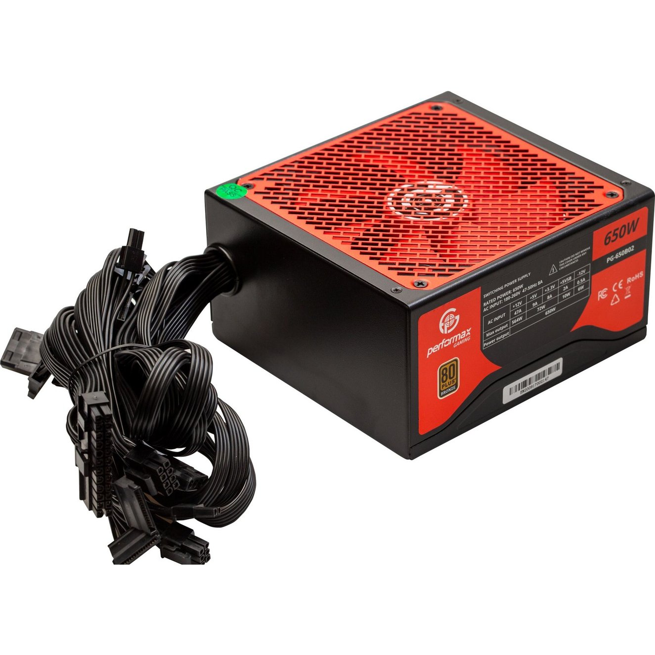 Performax Gaming Pg 650b02 650w 80 Bronze Guc Kaynagi