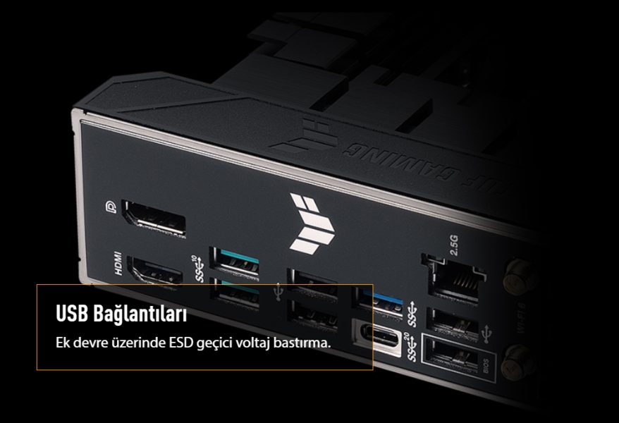 TUF GAMING B650-PLUS ASUS Tuf Gaming B650-Plus Anakart a14