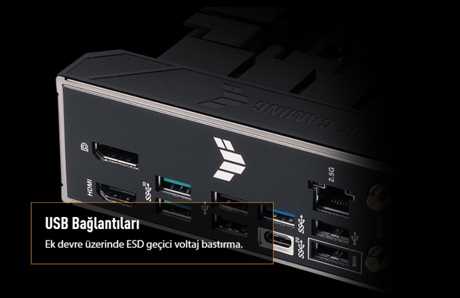 TUF GAMING B650M-PLUS WIFI Asus Tuf Gaming B650M-PLUS WiFi Anakart a15