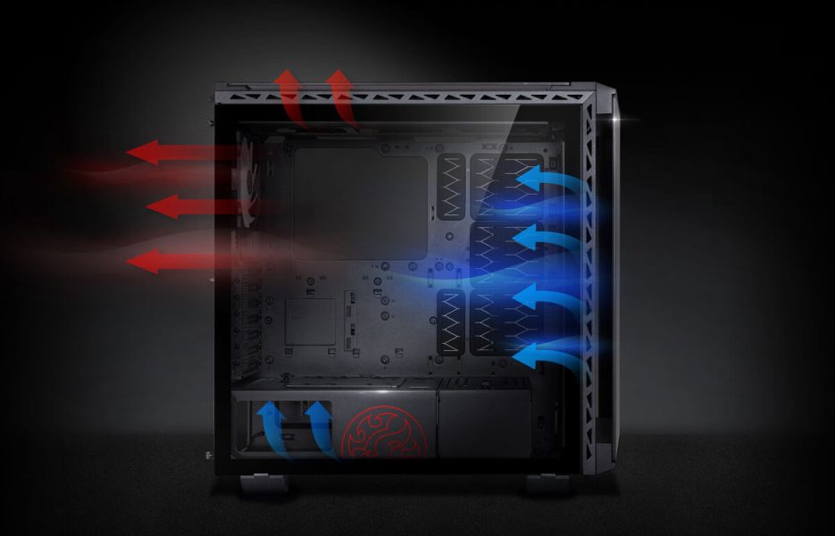 XPG Battlecruiser Siyah Gaming Kasa – Ekstra Alete Gerek Yok