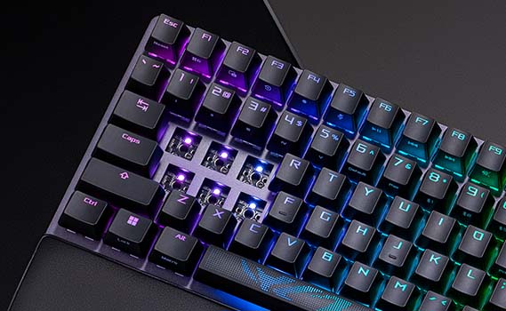 Asus Republic Of Gamers Rog Strix Scope Ii 96 Kablosuz Oyuncu Klavyesini Duyurdu2