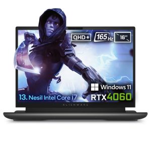 Dell Gaming Alienware M16 R1 Awm16i7x60wh Intel Core I7 13700hx 16gb Ddr5 512gb Ssd Rtx4060 8gb 16 Inc 165hz Qhd W11 Home Gaming Laptop