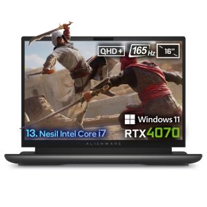 Dell Gaming Alienware M16 R1 Awm16i7x70wh Intel Core I7 13700hx 16gb Ddr5 512gb Ssd Rtx4070 8gb 16 Inc Qhd W11 Home Gaming Laptop