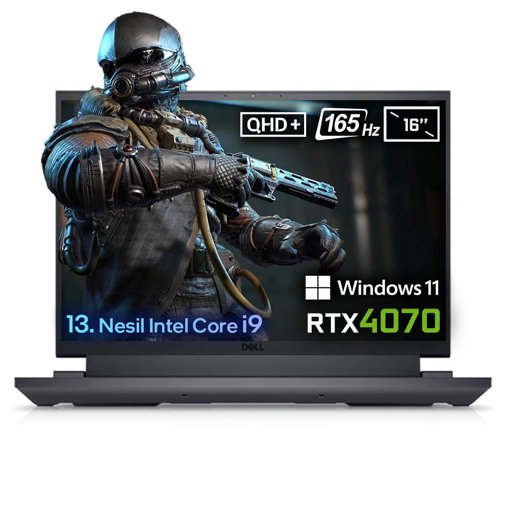 Dell Gaming G16 7630 G76302401021h Intel Core I9 13900hx 32gb Ddr5 1tb Ssd Rtx4070 8gb 16 Inc 165 Hz Qhd W11 Home Gaming Laptop