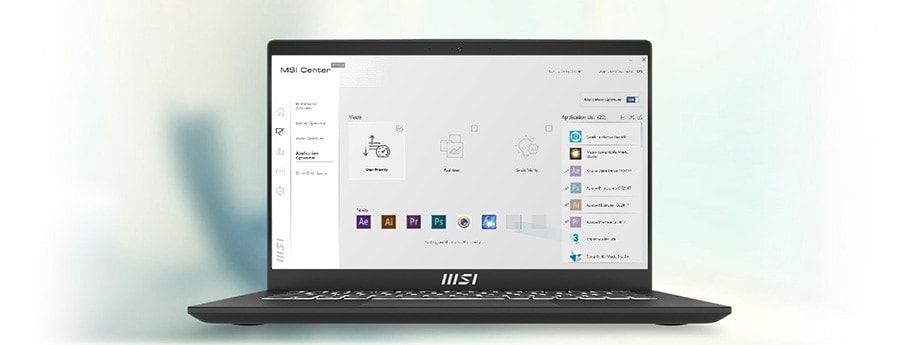 MSI MODERN 14 C11M-237XTR Laptop – MSI Center Pro