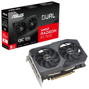 Asus Dual Radeon Rx 7600 Oc V2 8gb Gddr6 128 Bit Ekran Karti