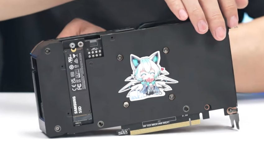 Asus M 2 Ssd Yuvasi Bulunan Rtx 4060 Ti Grafik Kartini Sergiliyor 1