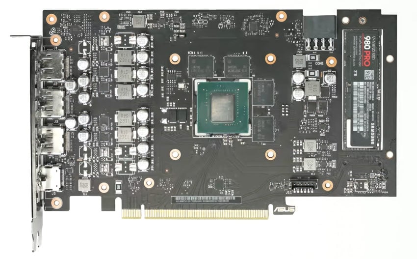 Asus M 2 Ssd Yuvasi Bulunan Rtx 4060 Ti Grafik Kartini Sergiliyor 2