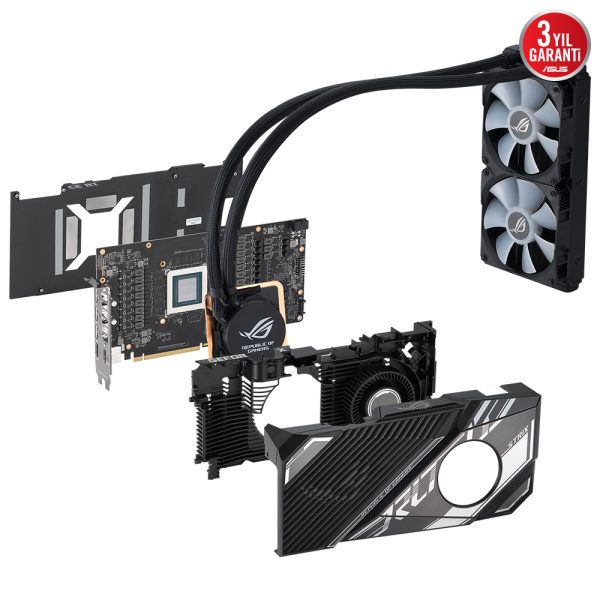 Asus Rog Strix Lc Geforce Rtx 4090 Oc 24gb Gddr6x 384 Bit Dlss 3 Ekran Karti Y13