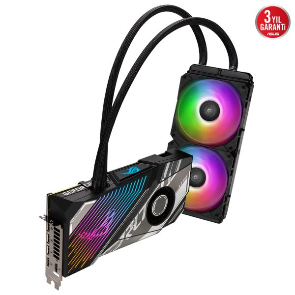 Asus Rog Strix Lc Geforce Rtx 4090 Oc 24gb Gddr6x 384 Bit Dlss 3 Ekran Karti Y2