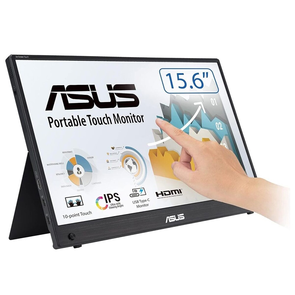 Asus Zenscreen Mb16aht 15 6 Inc 60hz Full Hd Ips Tasinabilir Dokunmatik Monitor Y