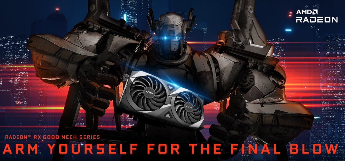MSI Radeon RX 6650XT MECH 2X 8GB OC Ekran Kartı a1