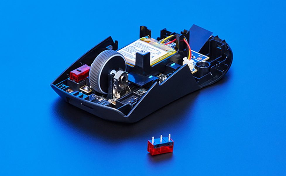 ASUS ROG Keris AimPoint Kablosuz Beyaz Mouse a11
