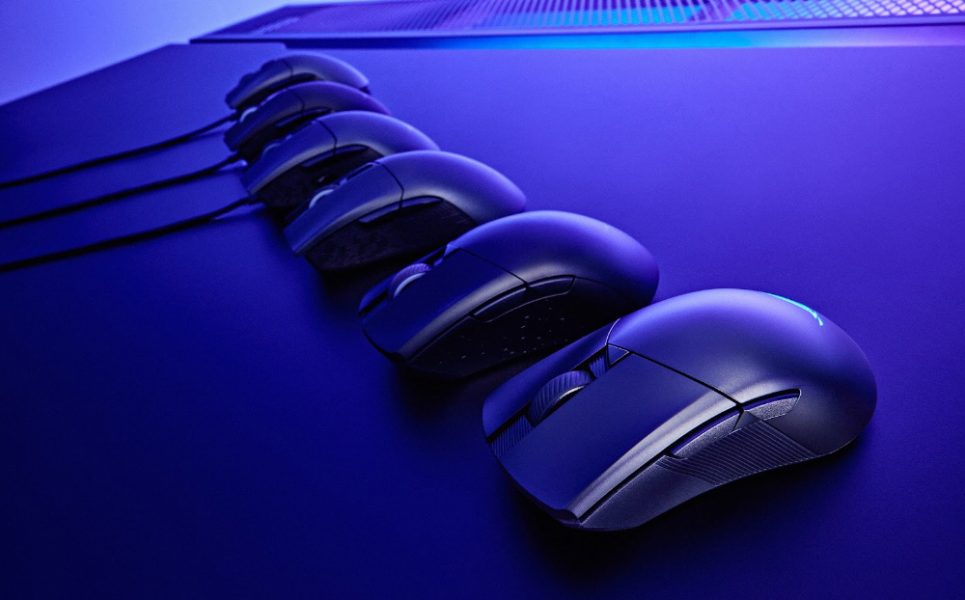 ROG Gladius III Wireless AimPoint White Edition ASUS ROG GLADIUS III AimPoint Kablosuz Beyaz V2 Mouse a3