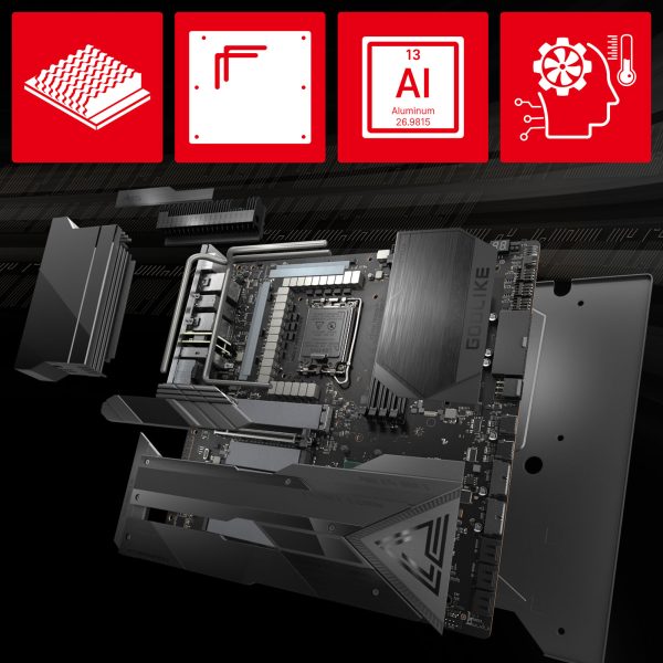 MSI MEG Z790 Godlike Anakart – 26+2 Duet Rail Güç Sistemi ve 105A SPS