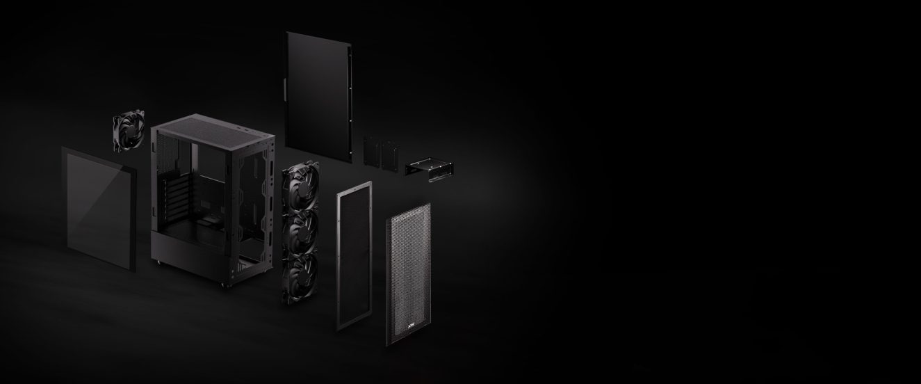 XPG Valor Mesh Gaming Kasa – KÜÇÜK BOYUT, SONSUZ SEÇENEK, görsel 5