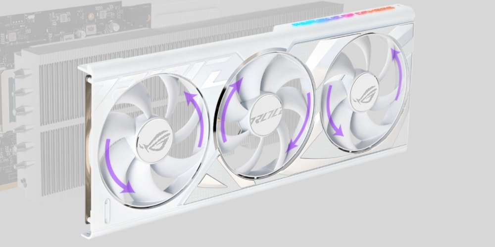 ROG Strix GeForce RTX™ 4080 16GB GDDR6X White Edition ROG Strix GeForce RTX™ 4080 16GB GDDR6X White Edition