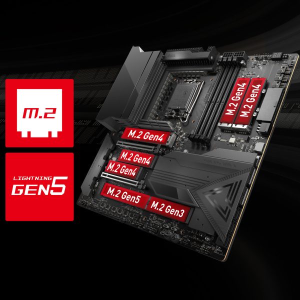 MSI MEG Z790 Godlike Anakart – 2 x Fortified PCI-e 5.0 x16 Slots