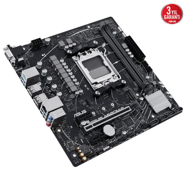 Asus Prime A620m E Csm 6400mhz Oc Ddr5 Soket Am5 M 2 Hdmi Dp Vga Matx Anakart 4