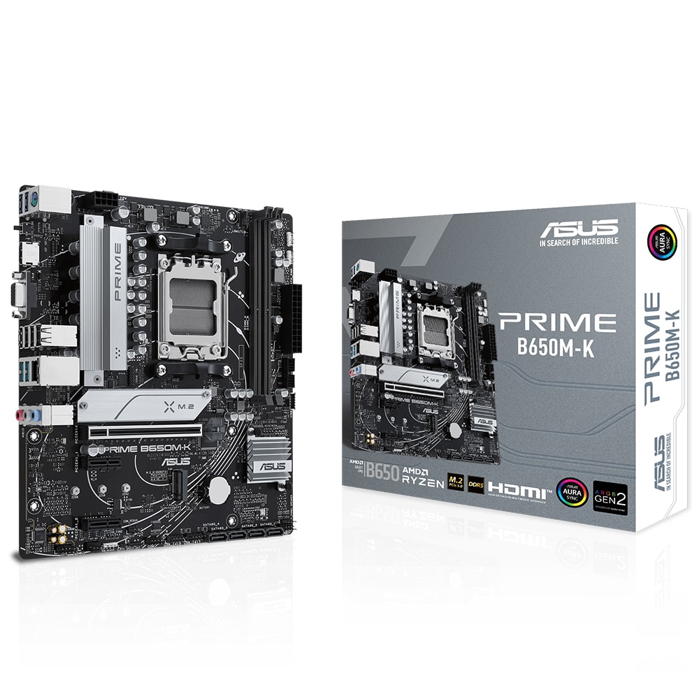 Asus Prime B650m K 6400mhz Oc Ddr5 Soket Am5 M 2 Hdmi Vga Matx Anakart
