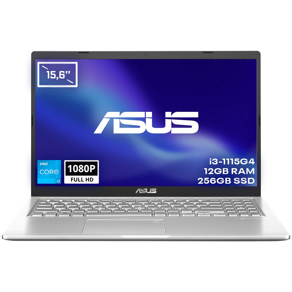 Asus X515ea Bq967v9 Intel Core I3 1115g4 12gb 256gb Ssd 15 6 Inc Full Hd Freedos Laptop Y9