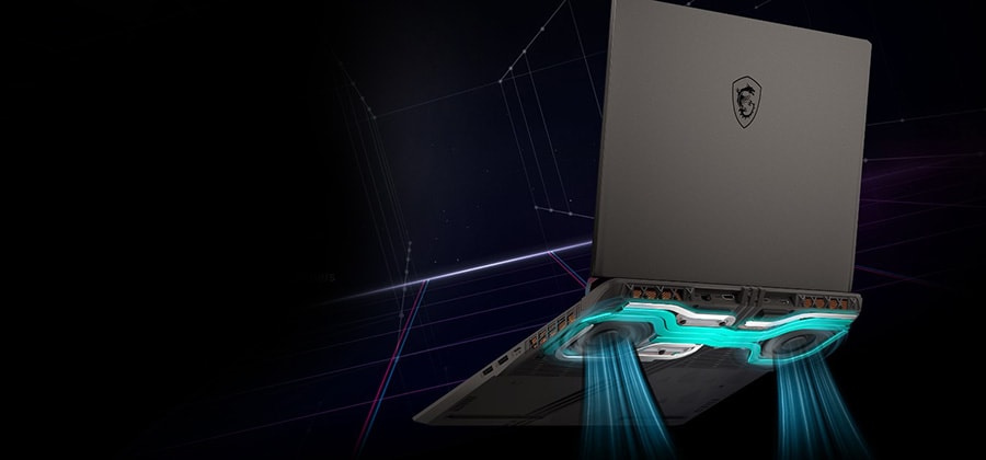 MSI Vector GP68HX 13VH-227XTR Gaming Laptop – GÜÇLENDİRİLMİŞ SOĞUTMA ÇÖZÜMÜ İÇİN PAYLAŞIMLI SOĞUTMA BORUSU TASARIMI