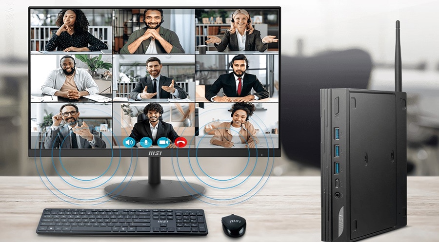MSI Pro MP242A 23.8 inç Monitör – Dahili Hoparlörler ile İhtiyacınız olan Her şeye kolayca erişin