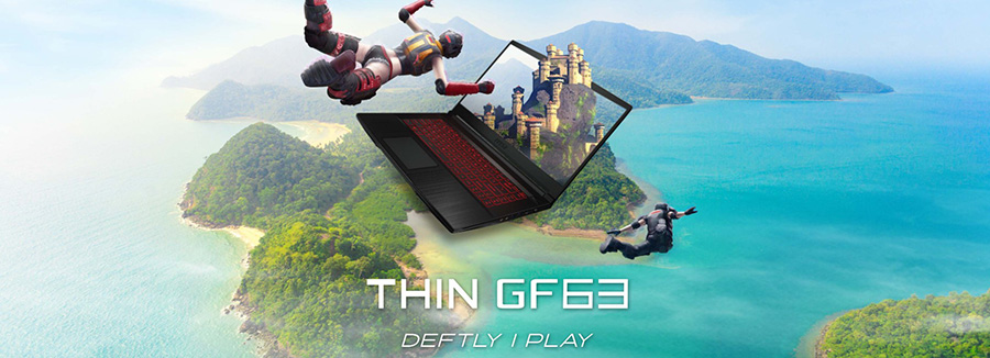 MSI GF63 Thin 11UCX-1601XTR Gaming Laptop – OYUNUN USTASI OL