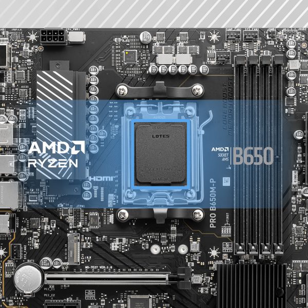 MSI PRO B650M-P Anakart – ZARİF İŞ ORTAĞINIZ