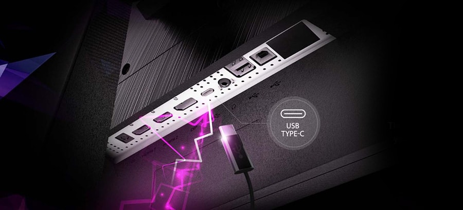 MSI Optix MPG321QRF-QD 32 inç Gaming Monitör – EVRENSEL TYPE-C BAĞLANTISI