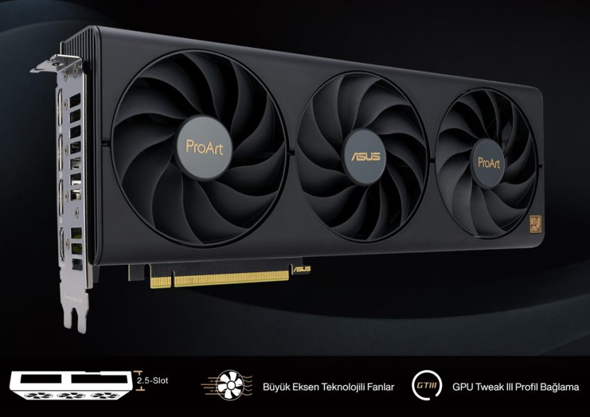 ProArt GeForce RTX™ 4060 OC edition 8GB GDDR6 ASUS ProArt GeForce RTX 4060 OC 8GB Ekran Kartı a4