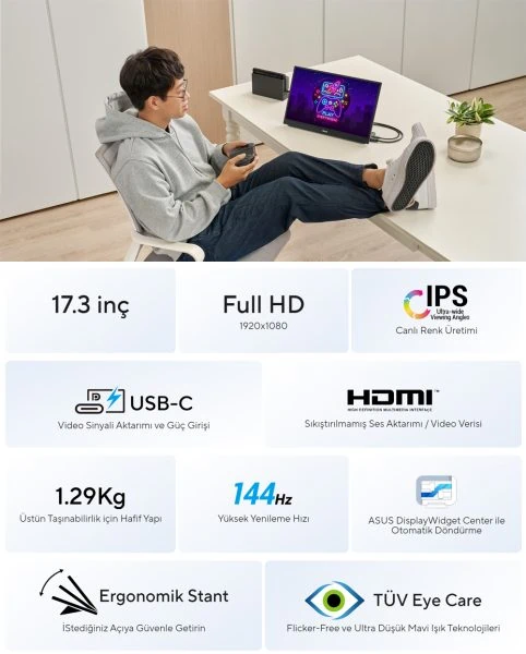 ASUS ZenScreen MB17AHG