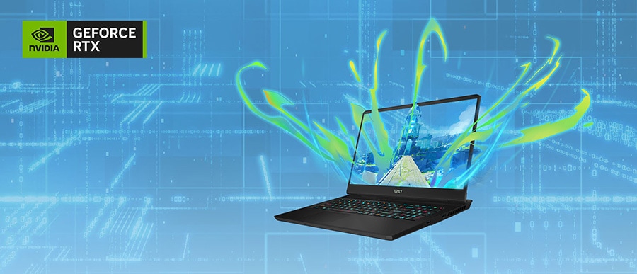 MSI Alpha 17 C7VG-036TR Gaming Laptop – GEFORCE RTX 40 SERİSİ LAPTOPLAR HIZLIDAN DA ÖTE