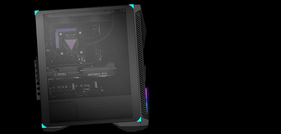 MSI MPG INFINITE X2 13FNUE-083EU Masaüstü Bilgisayar – SAYDAM YAN PANEL