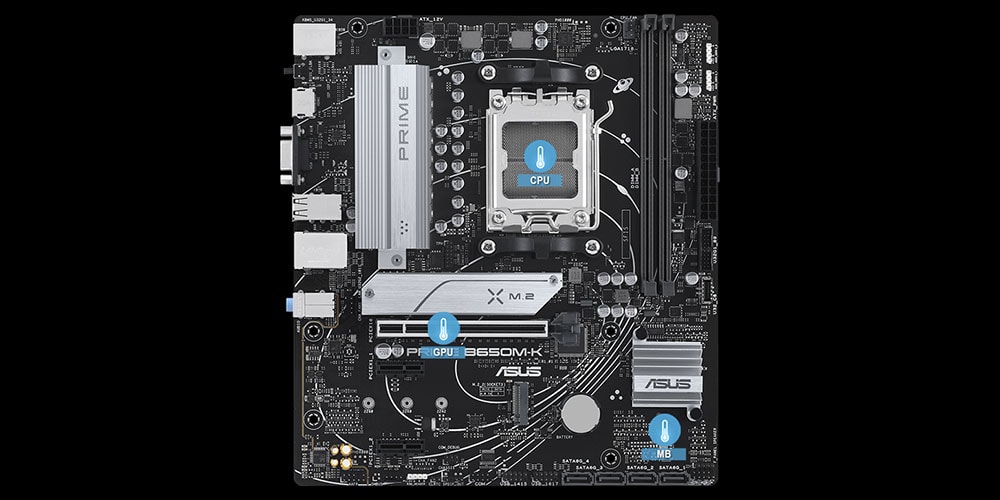 PRIME B650M-K ASUS Prime B650M-K Anakart a10